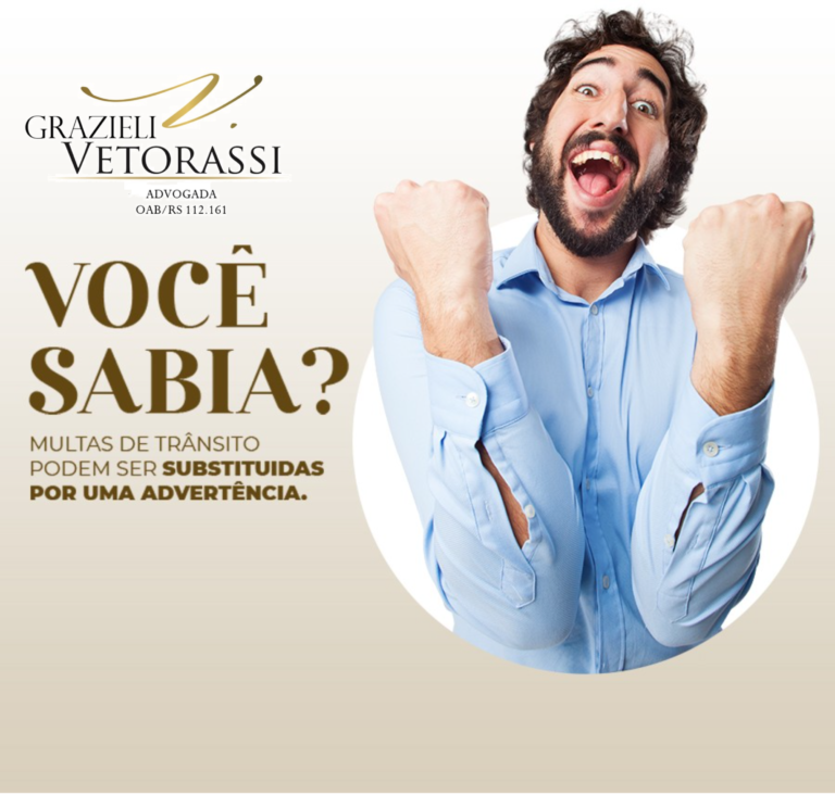 Converter multa de trânsito em advertência